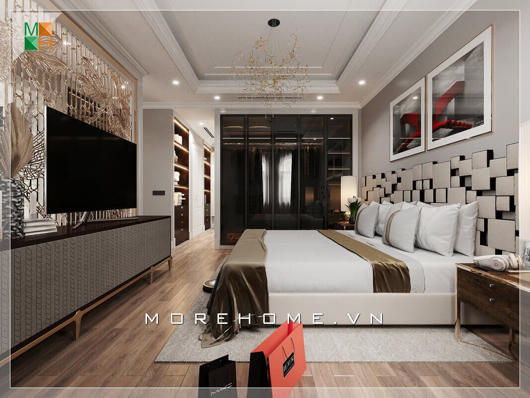 Giường ngủ hiện đại Giường ngủ hiện đại