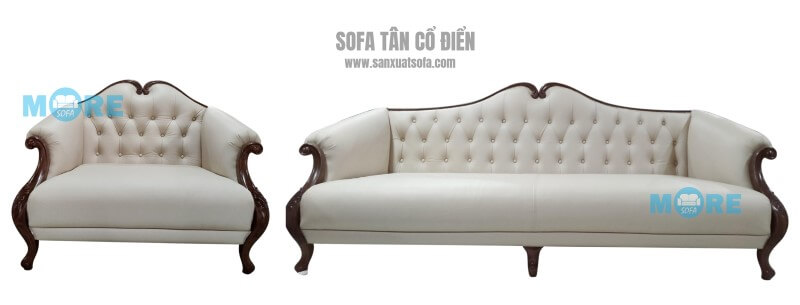Sản xuất sofa tân cổ điển chất lượng cao, giá thành phù hợp Tư vấn những mẫu thiết kế sofa phòng khách đẹp sang trọng nhất