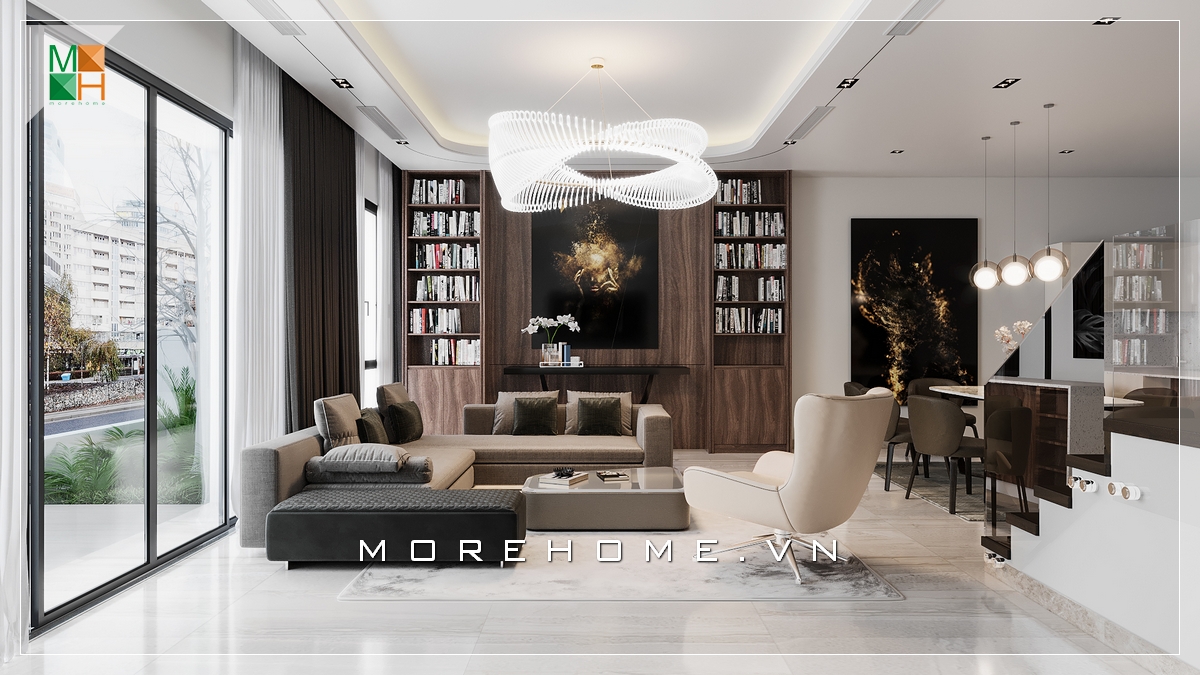 Mẫu sofa phòng khách cao cấp rất tiện nghi hiện đại cho căn phòng khách Tư vấn những mẫu thiết kế sofa phòng khách đẹp sang trọng nhất