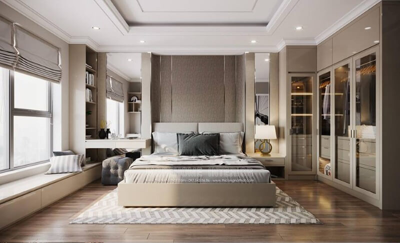 Thiết kế phòng ngủ hiện đại Thiết kế phòng ngủ hiện đại