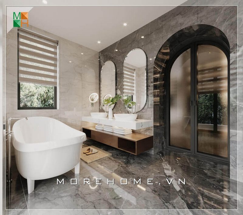 Mẫu 2 gương soi cao cấp và làm tăng độ tiện nghi cho không gian phòng tắm.