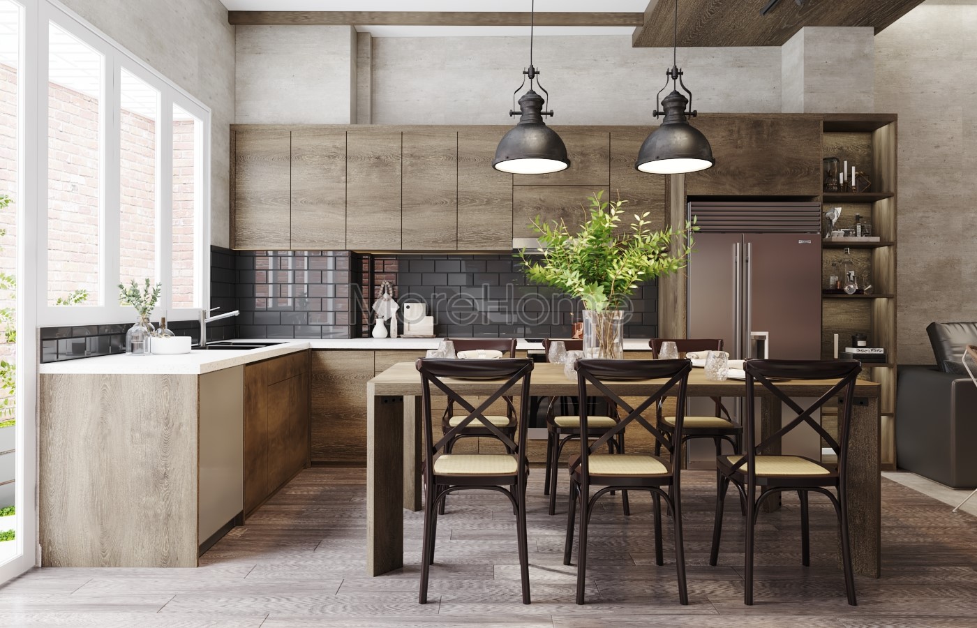 Địa chỉ bán nội thất gỗ óc chó giá rẻ - Nội thất Morehome